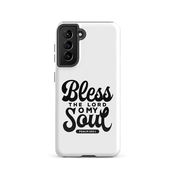 Christian Phone Case Bless The Lord for Samsung® Samsung® Phone Cases Glossy Samsung Galaxy S21 