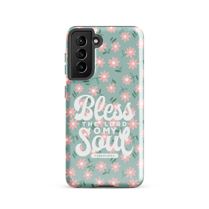 Christian Phone Case Bless The Lord Daisy for Samsung® Samsung® Phone Cases Glossy Samsung Galaxy S21 