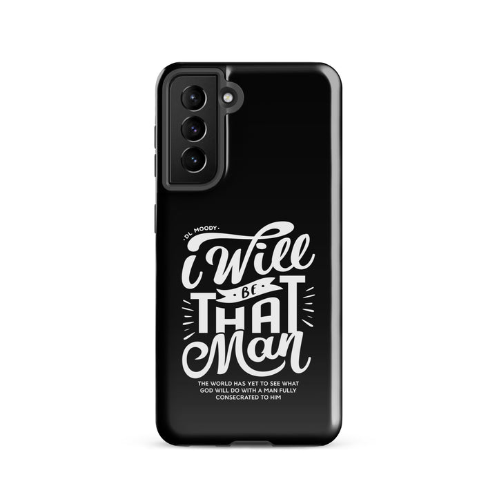 Christian Phone Case I Will Be That Man for Samsung® Samsung® Phone Cases Glossy Samsung Galaxy S21 