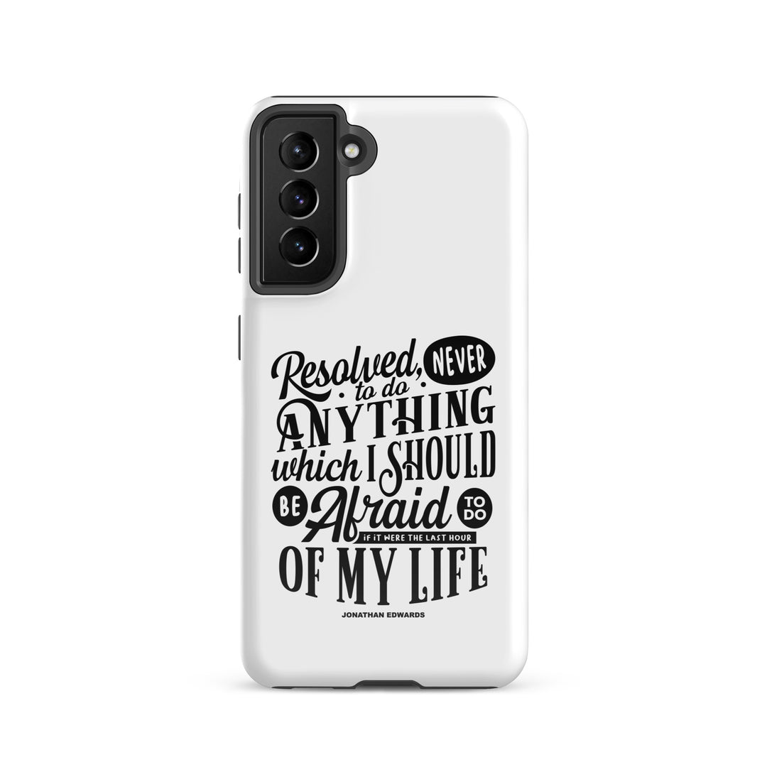 Christian Phone Case Last Hour White for Samsung® Samsung® Phone Cases Glossy Samsung Galaxy S21 