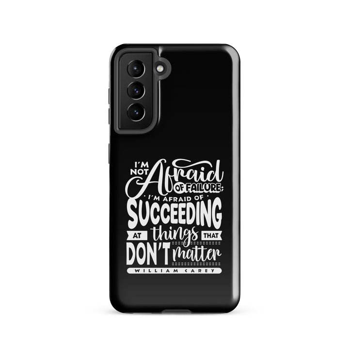 Christian Phone Case Things That Matter Black for Samsung® Samsung® Phone Cases Glossy Samsung Galaxy S21 