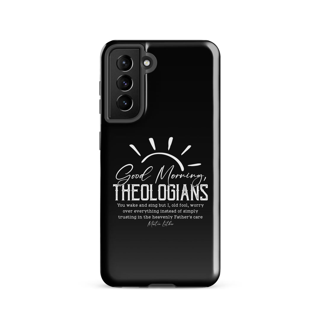 Christian Phone Case Luther's Theologians Black for Samsung® Samsung® Phone Cases Glossy Samsung Galaxy S21 