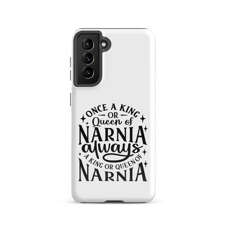 Christian Phone Case King or Queen Narnia White for Samsung® Samsung® Phone Cases Glossy Samsung Galaxy S21 