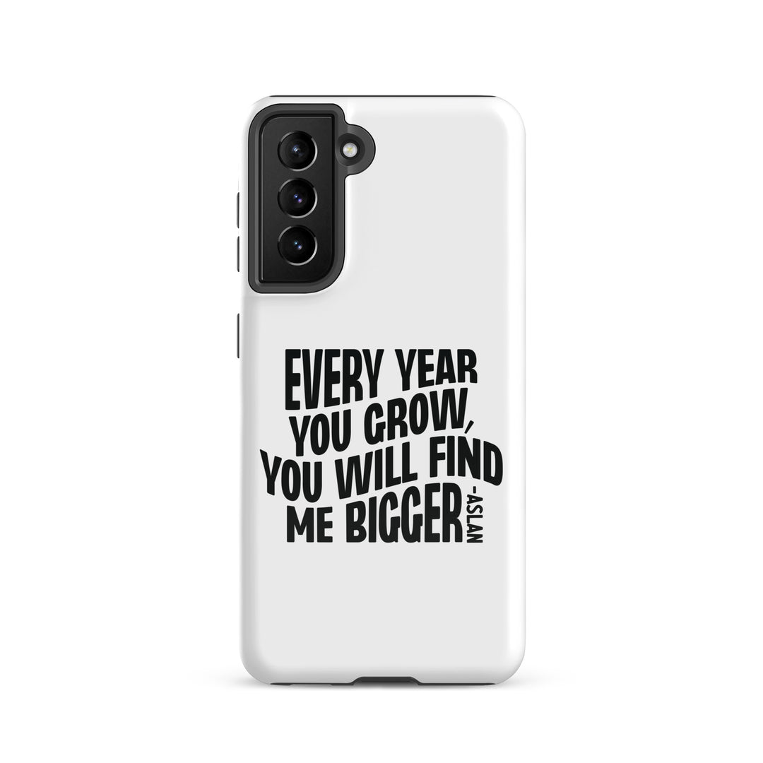 Christian Phone Case Every Year You Grow White for Samsung® Samsung® Phone Cases Glossy Samsung Galaxy S21 