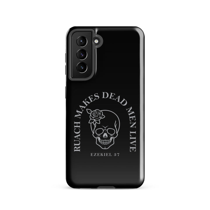 Christian Phone Case Ruach Makes Dead Men Live Black for Samsung® Samsung® Phone Cases Glossy Samsung Galaxy S21 