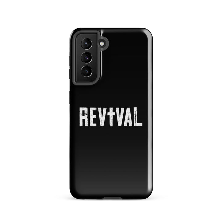 Christian Phone Case Revival Black for Samsung® Samsung® Phone Cases Glossy Samsung Galaxy S21 