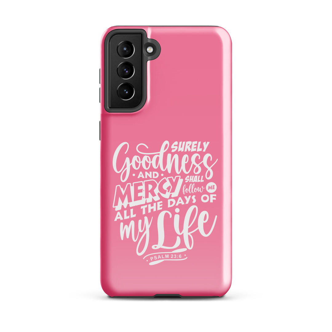 Christian Phone Case Goodness and Mercy for Samsung® Samsung® Phone Cases Glossy Samsung Galaxy S21 Plus 