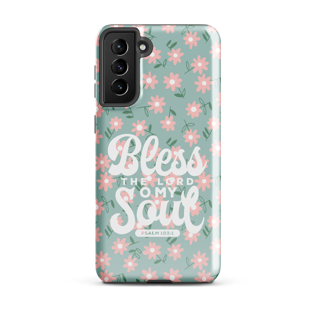 Christian Phone Case Bless The Lord Daisy for Samsung® Samsung® Phone Cases Glossy Samsung Galaxy S21 Plus 