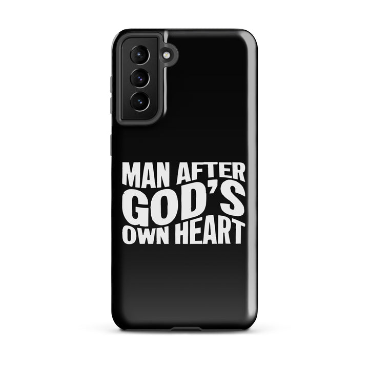 Christian Phone Case Man After God's Heart for Samsung® Samsung® Phone Cases Glossy Samsung Galaxy S21 Plus 