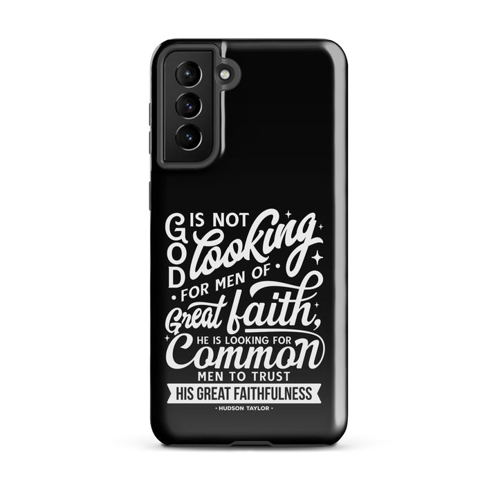 Christian Phone Case Common Men Black for Samsung® Samsung® Phone Cases Glossy Samsung Galaxy S21 Plus 