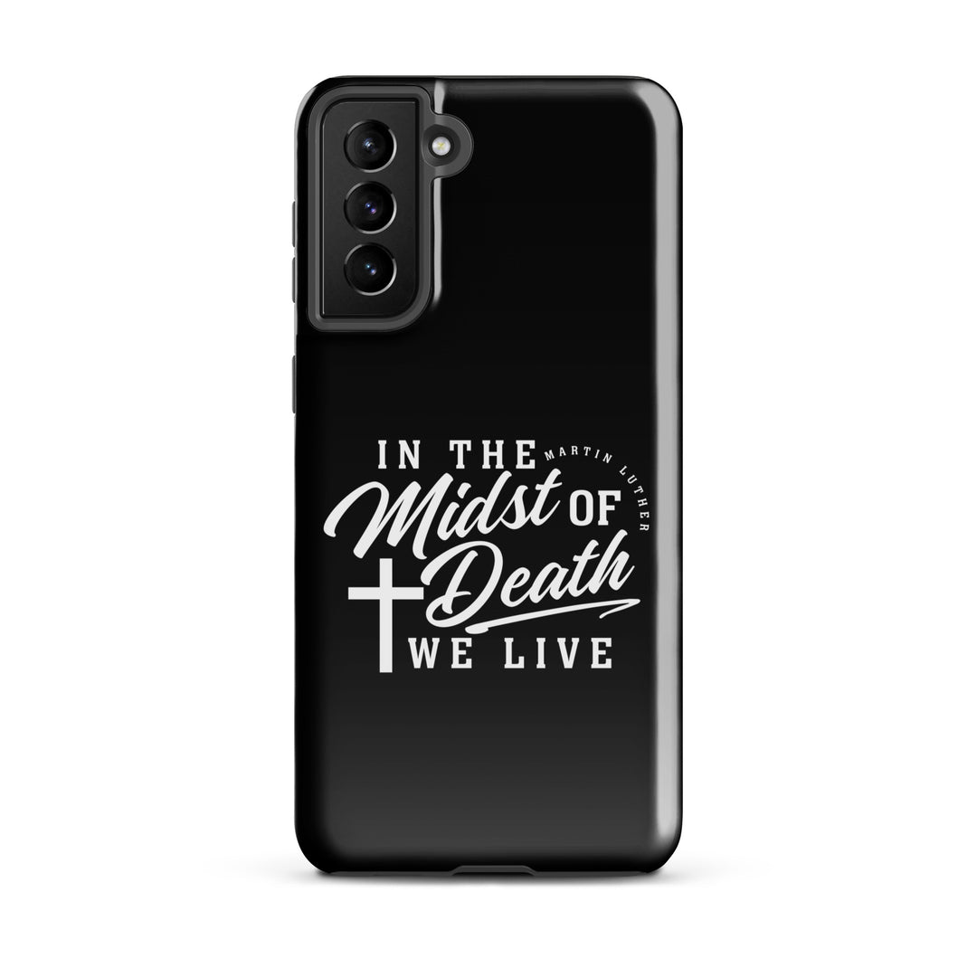 Christian Phone Case Midst of Death Black for Samsung® Samsung® Phone Cases Glossy Samsung Galaxy S21 Plus 