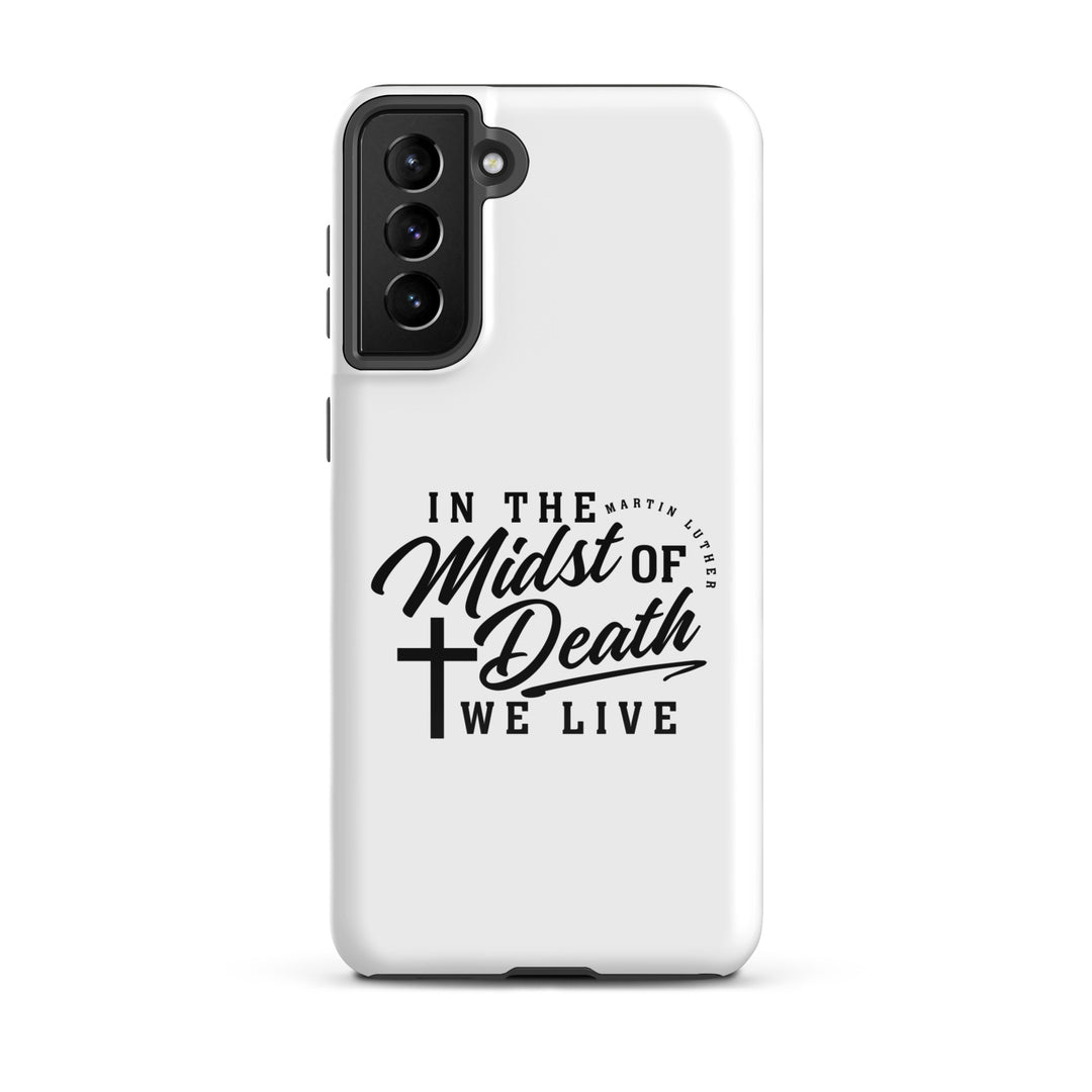 Christian Phone Case Midst of Death White for Samsung® Samsung® Phone Cases Glossy Samsung Galaxy S21 Plus 