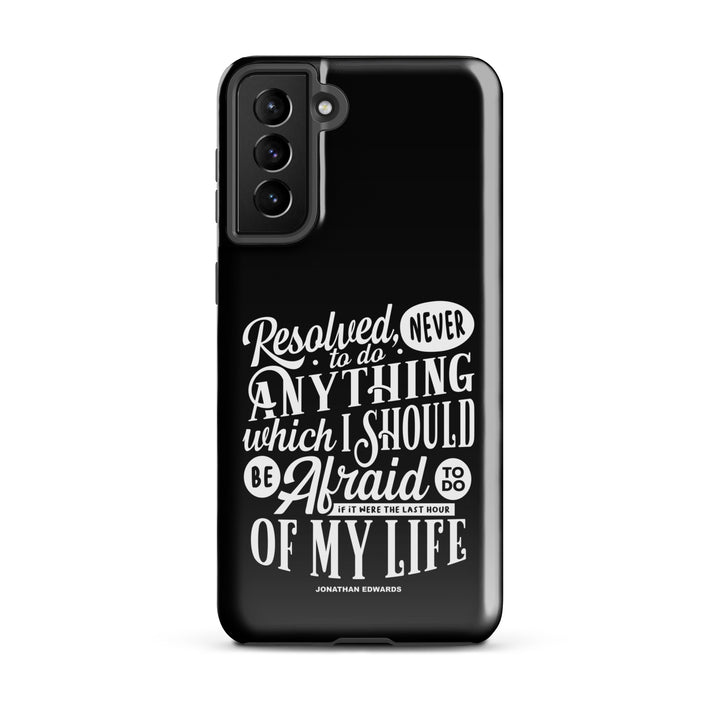 Christian Phone Case Last Hour Black for Samsung® Samsung® Phone Cases Glossy Samsung Galaxy S21 Plus 