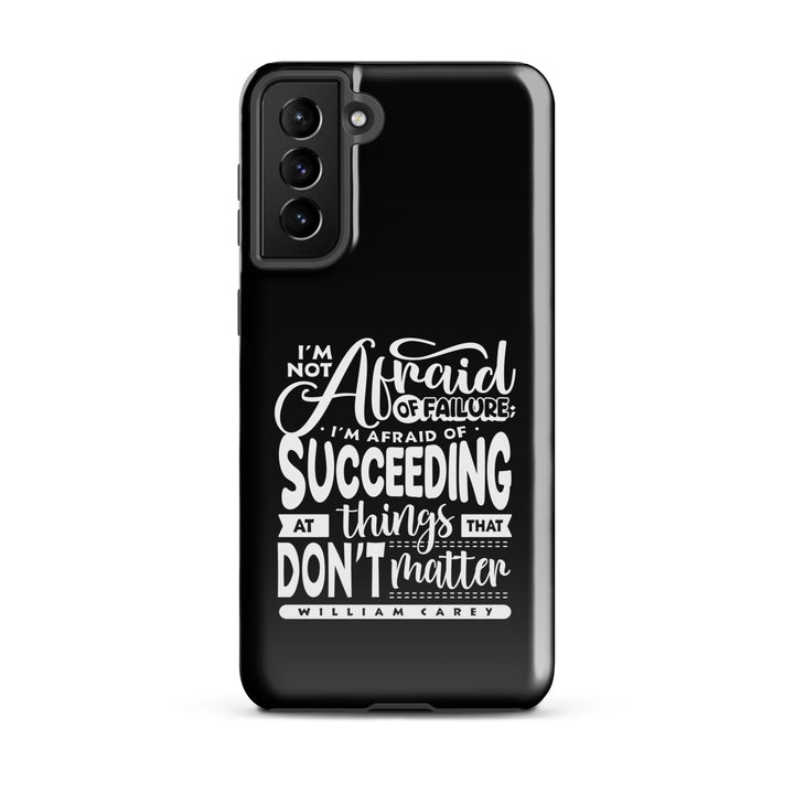 Christian Phone Case Things That Matter Black for Samsung® Samsung® Phone Cases Glossy Samsung Galaxy S21 Plus 