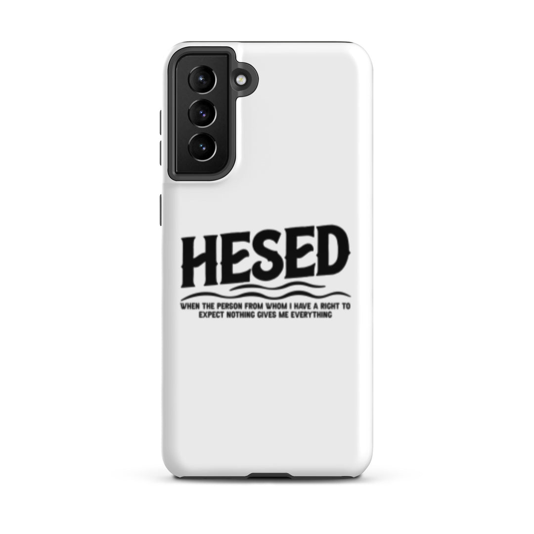 Christian Phone Case Hesed Everything White for Samsung® Samsung® Phone Cases Glossy Samsung Galaxy S21 Plus 