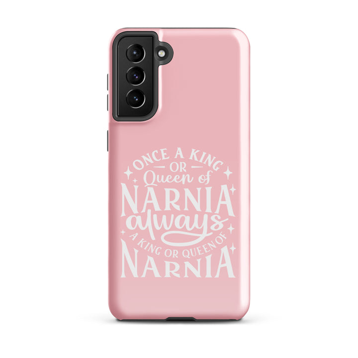 Christian Phone Case King or Queen Narnia Pink for Samsung® Samsung® Phone Cases Glossy Samsung Galaxy S21 Plus 