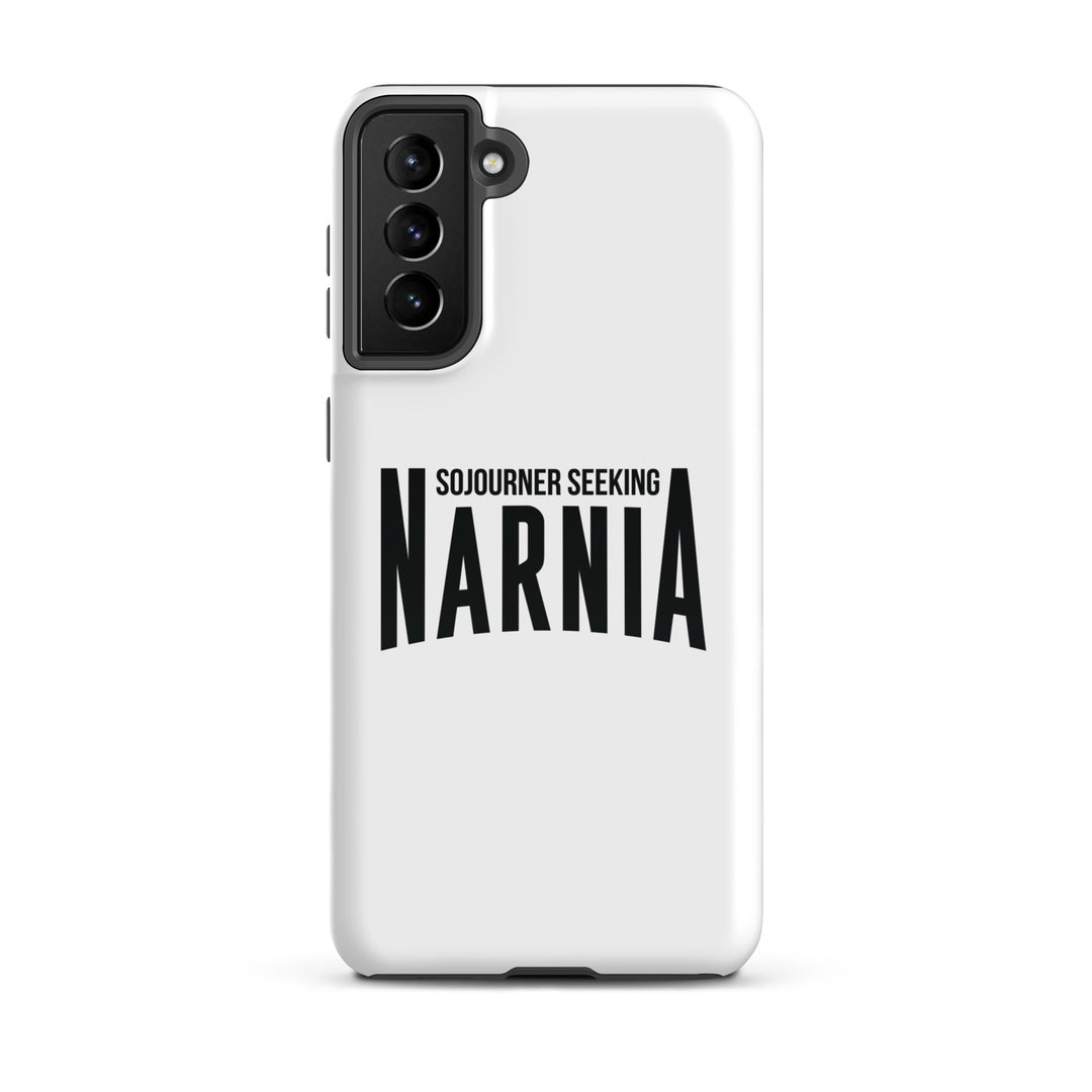 Christian Phone Case Sojourner Seeking Narnia White for Samsung® Samsung® Phone Cases Glossy Samsung Galaxy S21 Plus 