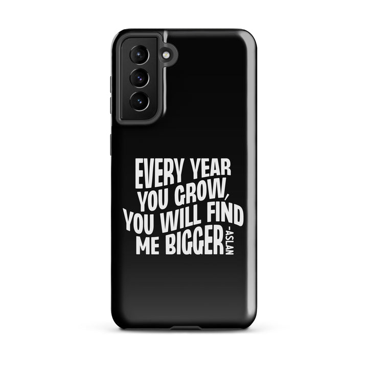 Christian Phone Case Every Year You Grow Black for Samsung® Samsung® Phone Cases Glossy Samsung Galaxy S21 Plus 