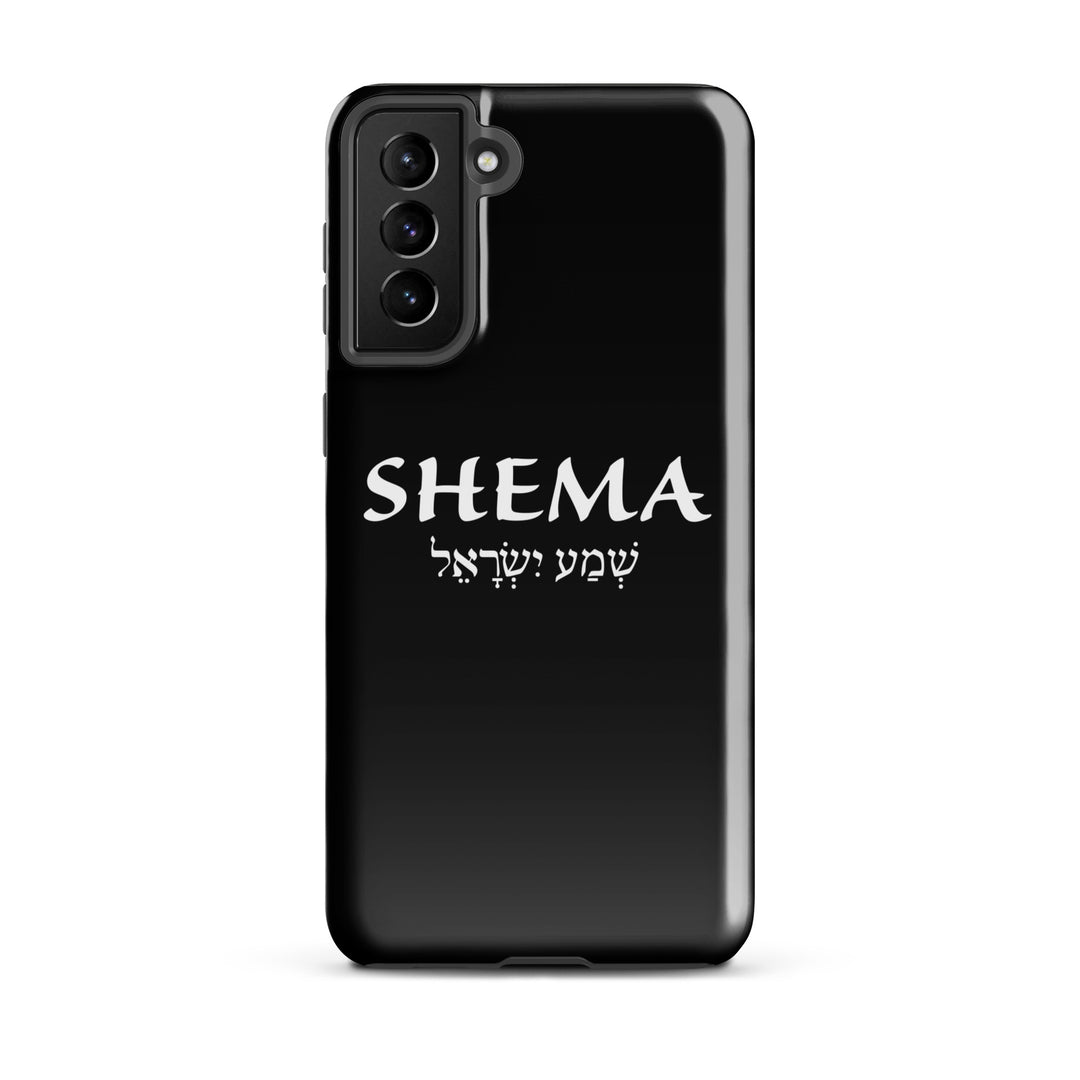 Christian Phone Case Shema Hebrew Black for Samsung® Samsung® Phone Cases Glossy Samsung Galaxy S21 Plus 