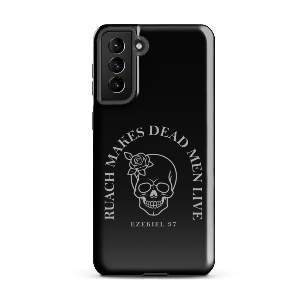 Christian Phone Case Ruach Makes Dead Men Live Black for Samsung® Samsung® Phone Cases Glossy Samsung Galaxy S21 Plus 