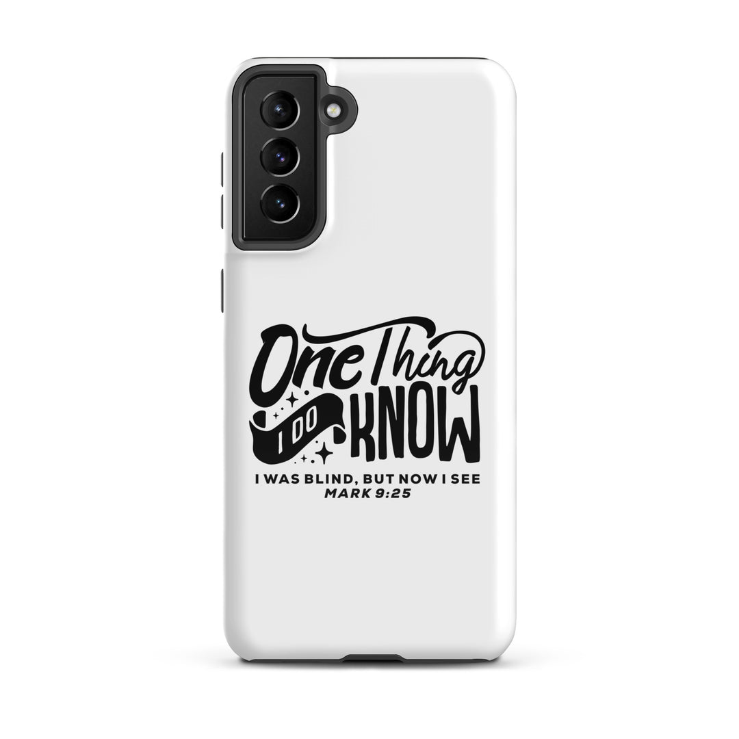 Christian Phone Case Now I See White for Samsung® Samsung® Phone Cases Glossy Samsung Galaxy S21 Plus 