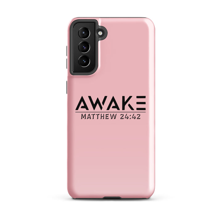 Christian Phone Case Awake  Pink for Samsung® Samsung® Phone Cases Glossy Samsung Galaxy S21 Plus 