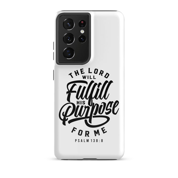 Christian Phone Case Fulfill His Purpose for Samsung® Samsung® Phone Cases Glossy Samsung Galaxy S21 Ultra 