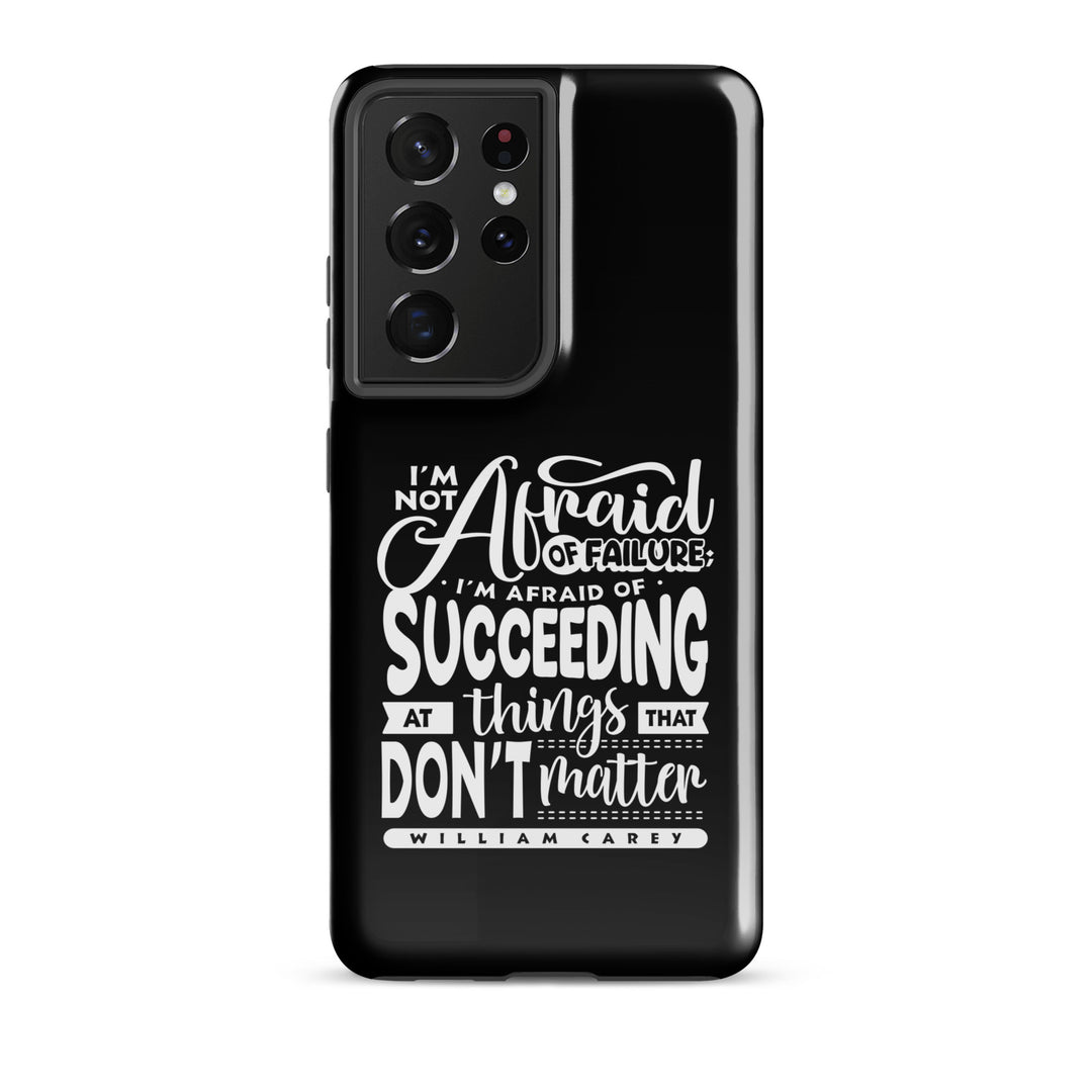 Christian Phone Case Things That Matter Black for Samsung® Samsung® Phone Cases Glossy Samsung Galaxy S21 Ultra 