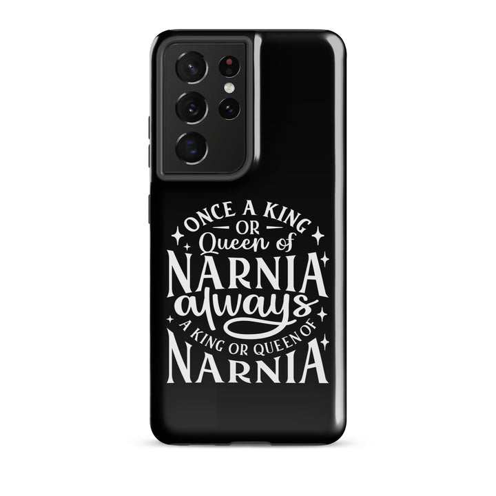 Christian Phone Case King or Queen Narnia Black for Samsung® Samsung® Phone Cases Glossy Samsung Galaxy S21 Ultra 