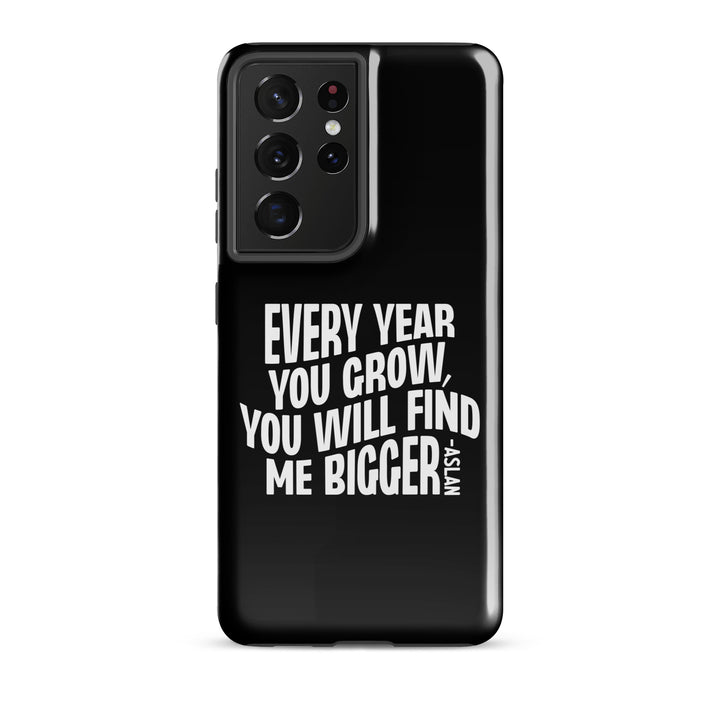 Christian Phone Case Every Year You Grow Black for Samsung® Samsung® Phone Cases Glossy Samsung Galaxy S21 Ultra 