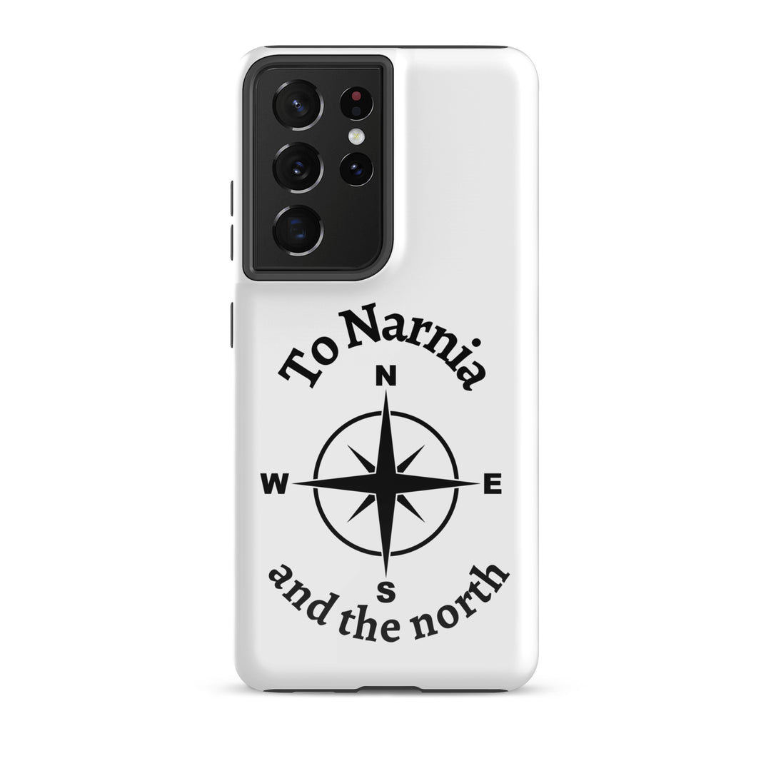 Christian Phone Case To Narnia White for Samsung® Samsung® Phone Cases Glossy Samsung Galaxy S21 Ultra 