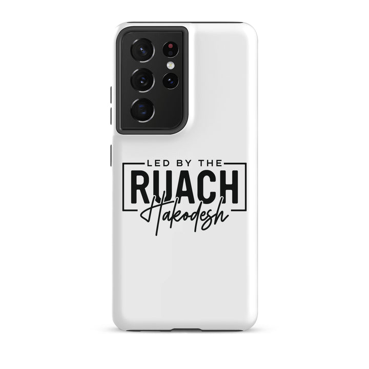 Christian Phone Case Led By Ruach Hakodesh White for Samsung® Samsung® Phone Cases Glossy Samsung Galaxy S21 Ultra 