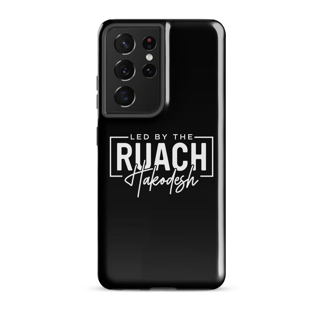 Christian Phone Case Led By Ruach Hakodesh Black for Samsung® Samsung® Phone Cases Glossy Samsung Galaxy S21 Ultra 