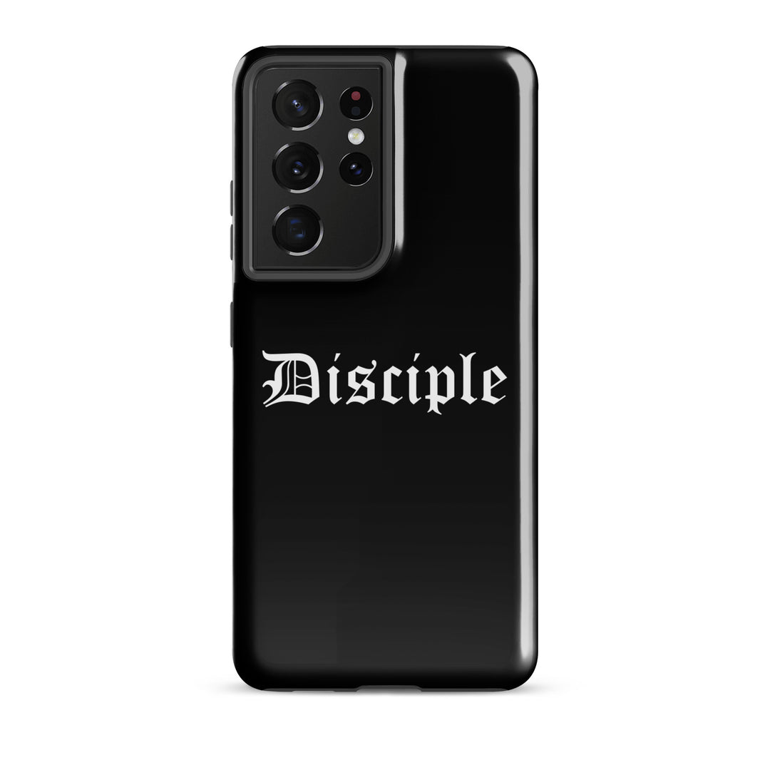 Christian Phone Case Disciple Black for Samsung® Samsung® Phone Cases Glossy Samsung Galaxy S21 Ultra 