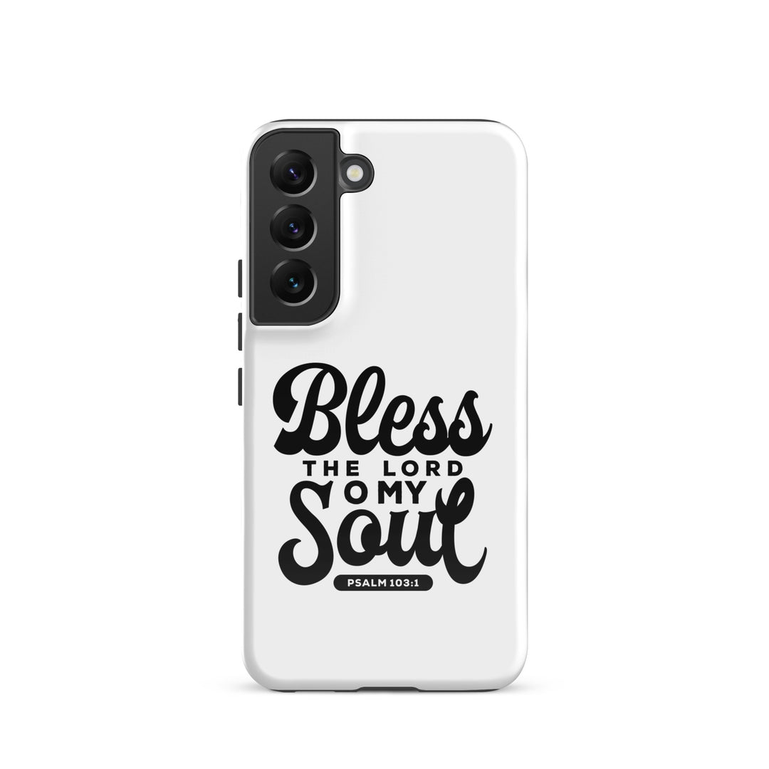 Christian Phone Case Bless The Lord for Samsung® Samsung® Phone Cases Glossy Samsung Galaxy S22 