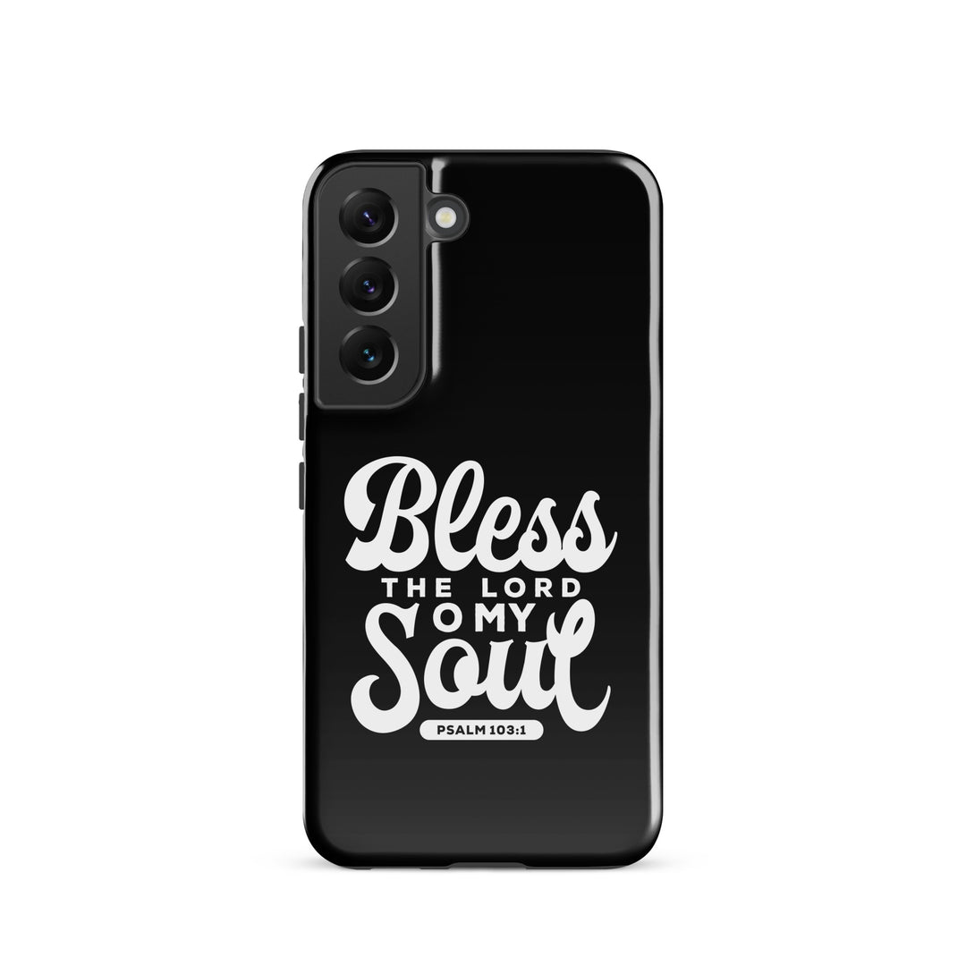 Christian Phone Case Bless The Lord for Samsung® Samsung® Phone Cases Glossy Samsung Galaxy S22 