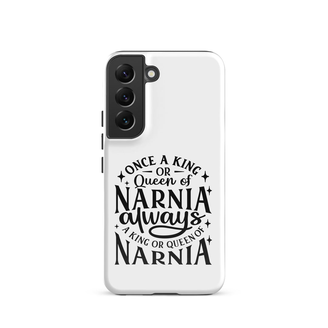 Christian Phone Case King or Queen Narnia White for Samsung® Samsung® Phone Cases Glossy Samsung Galaxy S22 