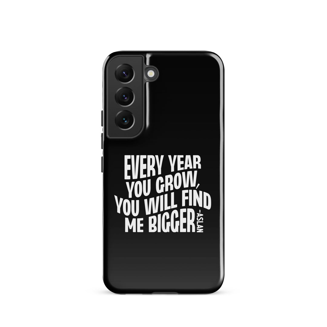 Christian Phone Case Every Year You Grow Black for Samsung® Samsung® Phone Cases Glossy Samsung Galaxy S22 