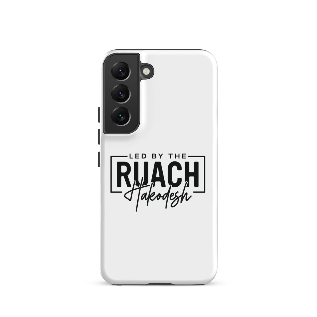 Christian Phone Case Led By Ruach Hakodesh White for Samsung® Samsung® Phone Cases Glossy Samsung Galaxy S22 