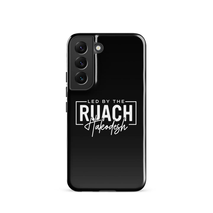 Christian Phone Case Led By Ruach Hakodesh Black for Samsung® Samsung® Phone Cases Glossy Samsung Galaxy S22 