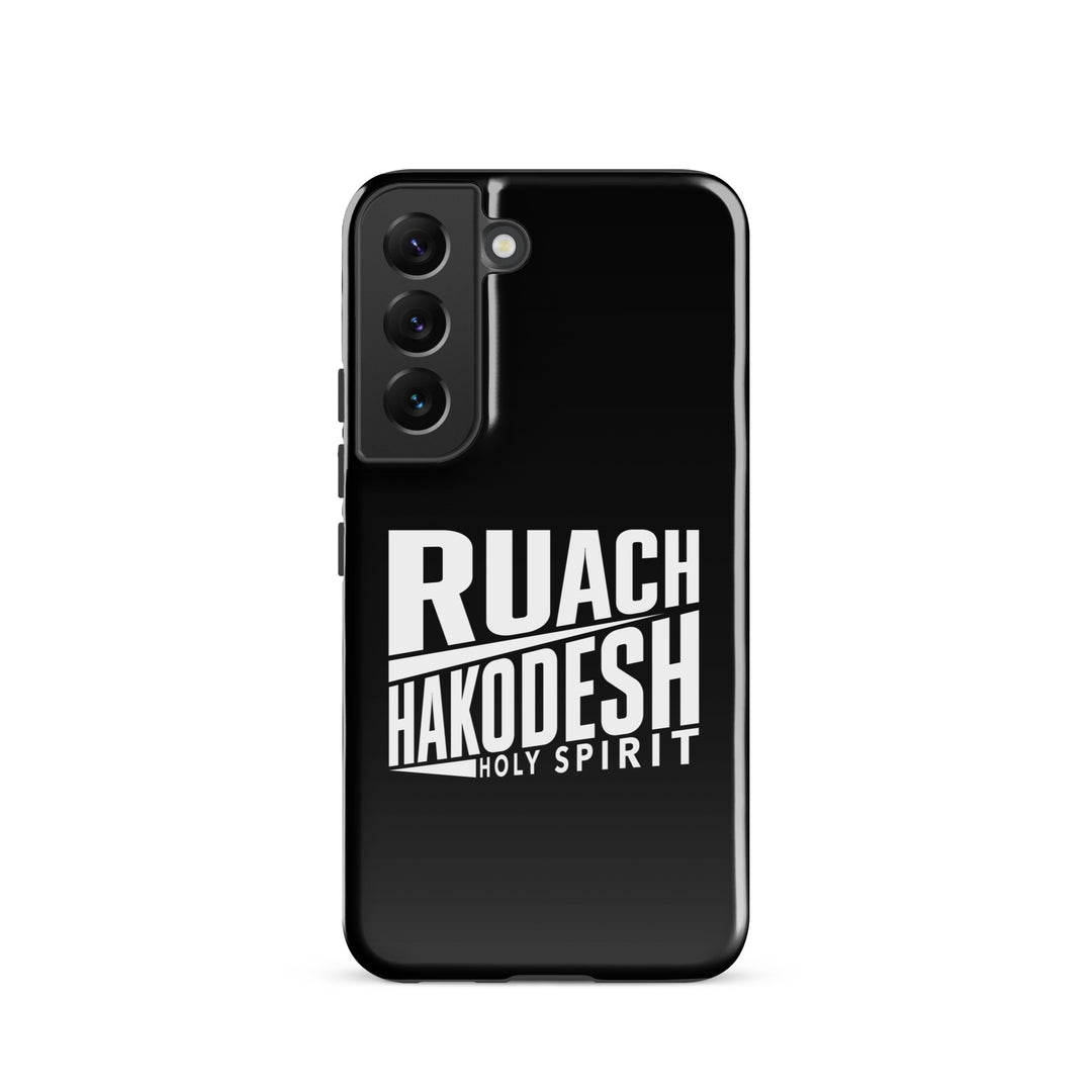 Christian Phone Case Ruach Hakodesh Holy Spirit Black for Samsung® Samsung® Phone Cases Glossy Samsung Galaxy S22 