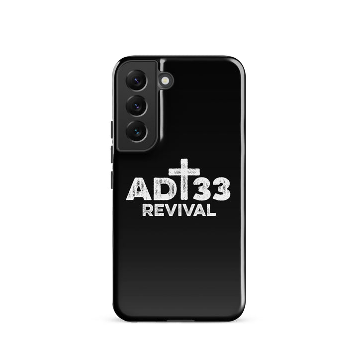 Christian Phone Case AD 33 Revival Black for Samsung® Samsung® Phone Cases Glossy Samsung Galaxy S22 