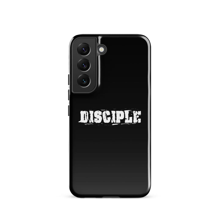 Christian Phone Case Disciple Black for Samsung® Samsung® Phone Cases Glossy Samsung Galaxy S22 