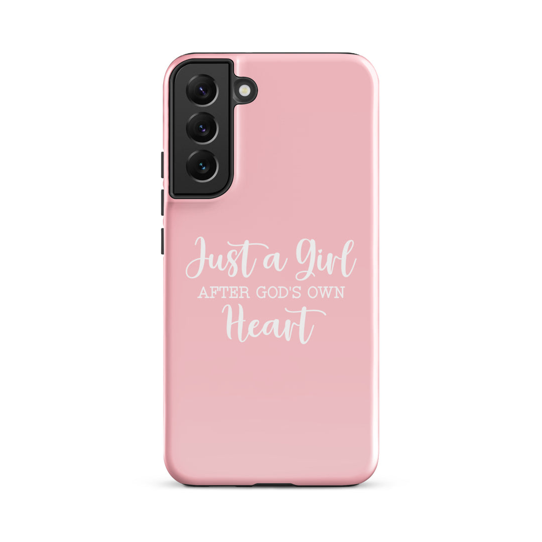 Christian Phone Case Girl After God's Heart for Samsung® Samsung® Phone Cases Glossy Samsung Galaxy S22 Plus 