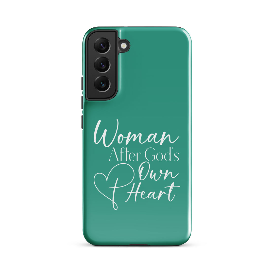 Christian Phone Case Woman After God's Heart for Samsung® Samsung® Phone Cases Glossy Samsung Galaxy S22 Plus 