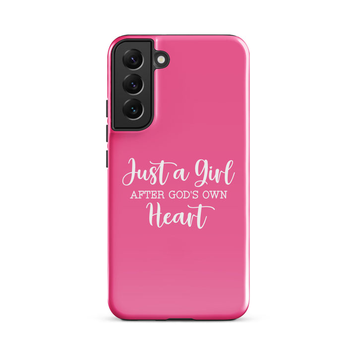 Christian Phone Case Girl After God's Heart for Samsung® Samsung® Phone Cases Glossy Samsung Galaxy S22 Plus 