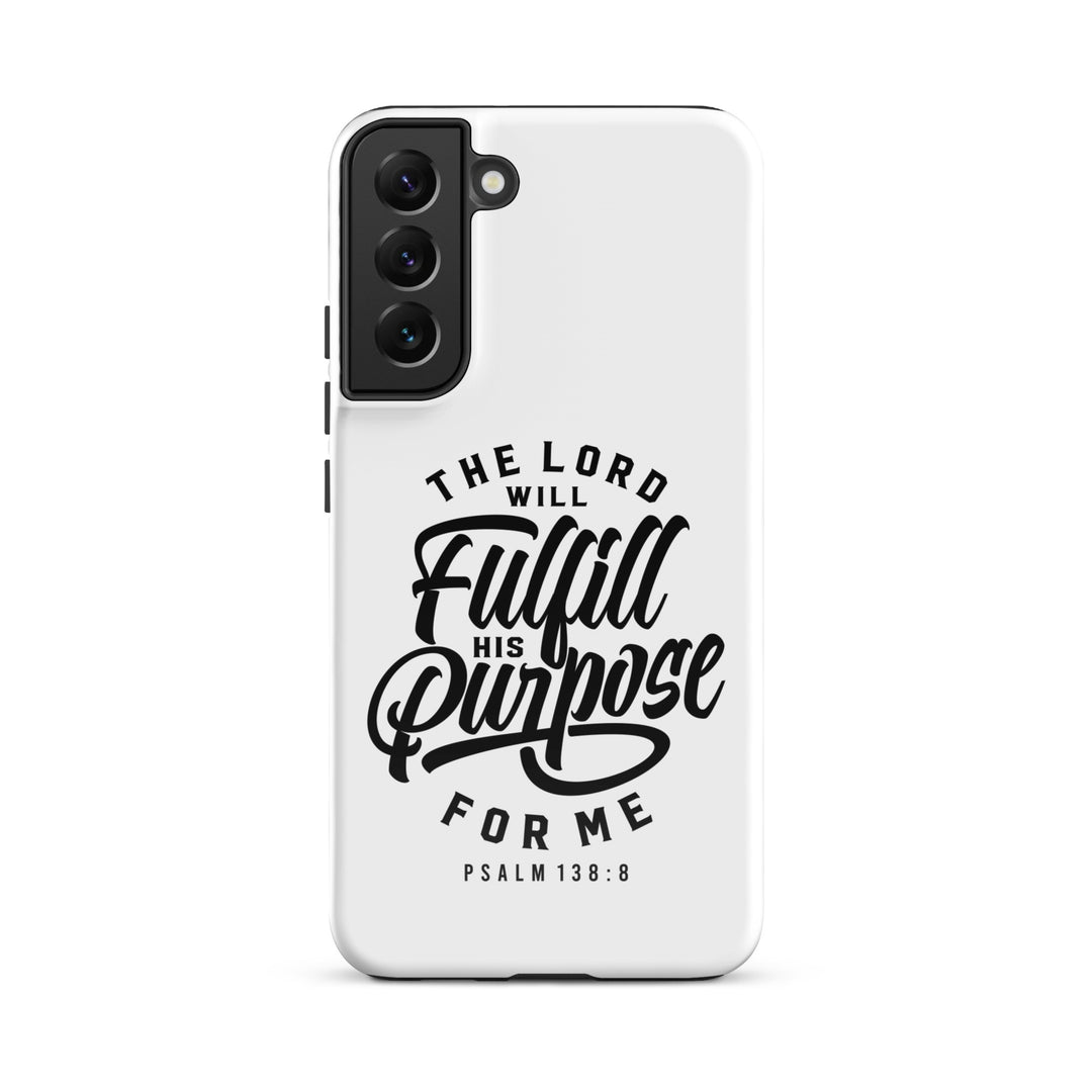 Christian Phone Case Fulfill His Purpose for Samsung® Samsung® Phone Cases Glossy Samsung Galaxy S22 Plus 