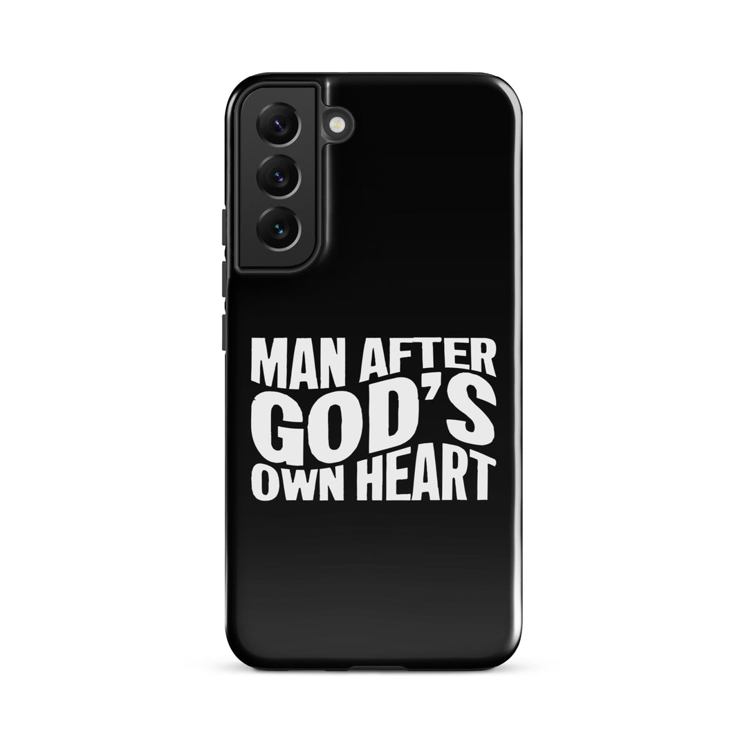 Christian Phone Case Man After God's Heart for Samsung® Samsung® Phone Cases Glossy Samsung Galaxy S22 Plus 