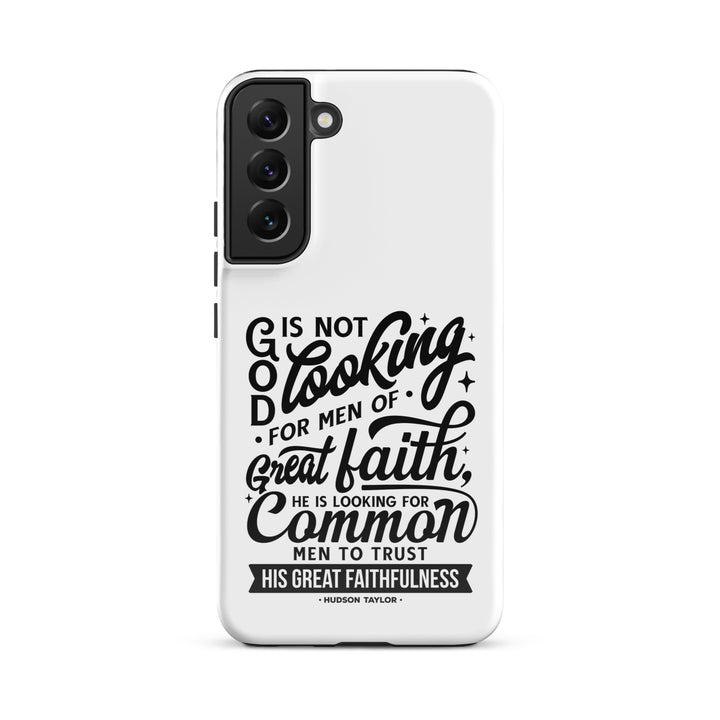 Christian Phone Case Common Men White for Samsung® Samsung® Phone Cases Glossy Samsung Galaxy S22 Plus 