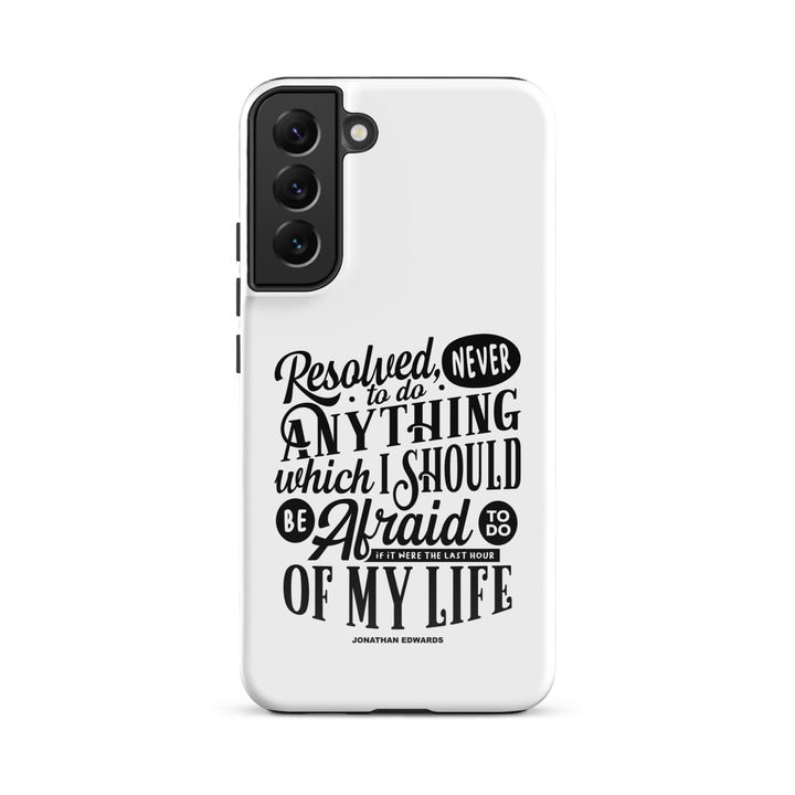 Christian Phone Case Last Hour White for Samsung® Samsung® Phone Cases Glossy Samsung Galaxy S22 Plus 